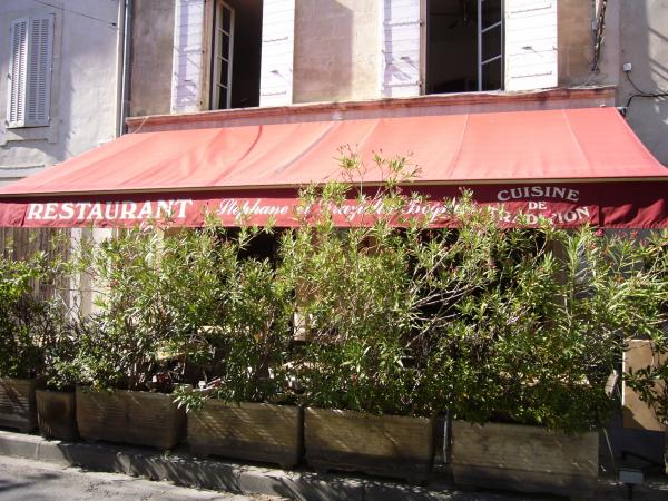 Zahrádka La Paillotte Restaurant Le Plaza
